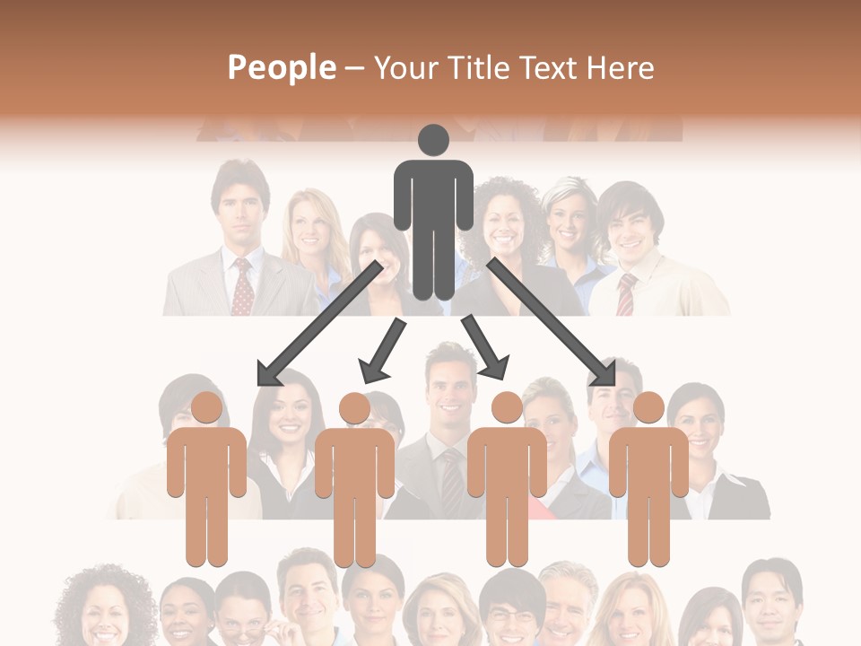 Person Team Happy PowerPoint Template