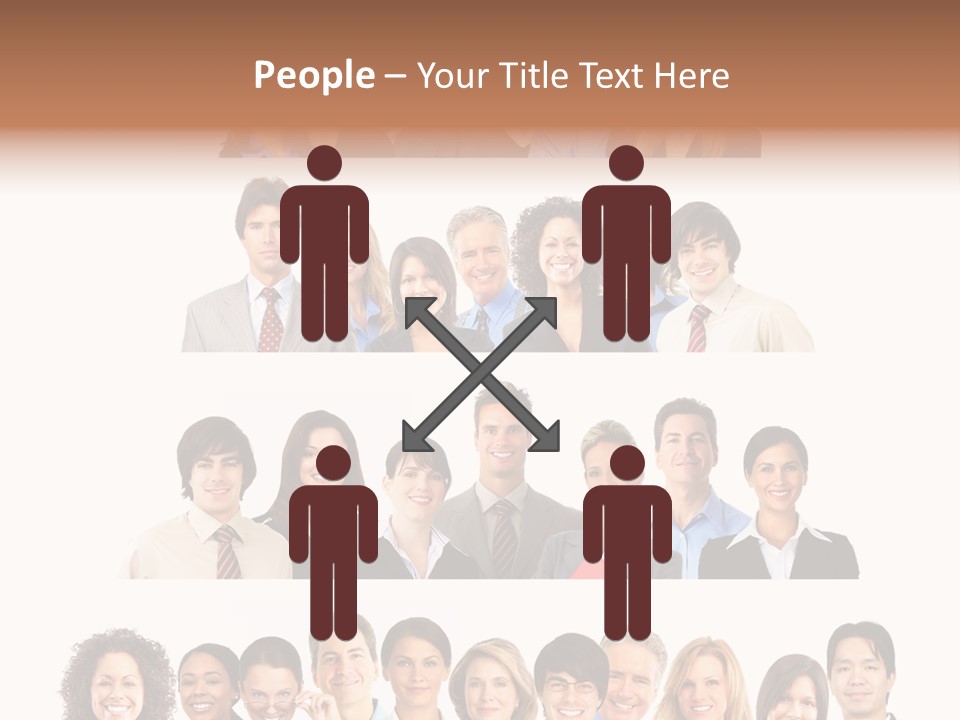 Person Team Happy PowerPoint Template