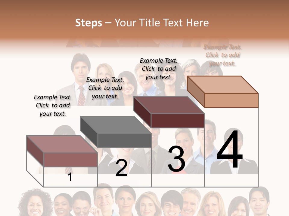 Person Team Happy PowerPoint Template