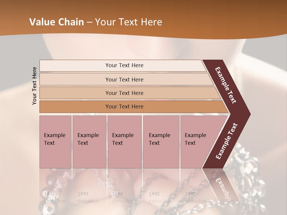 Bright Young Necklace PowerPoint Template