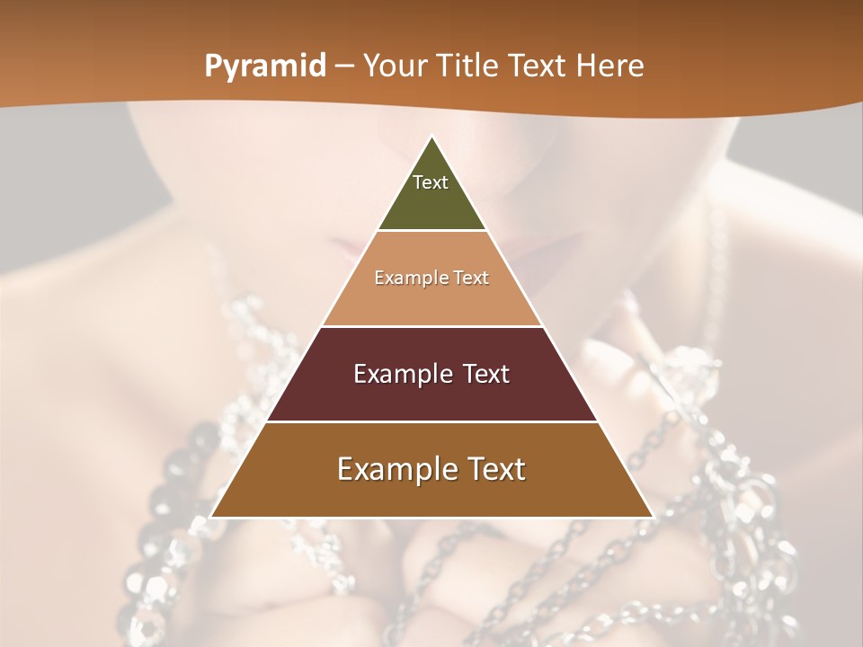 Bright Young Necklace PowerPoint Template