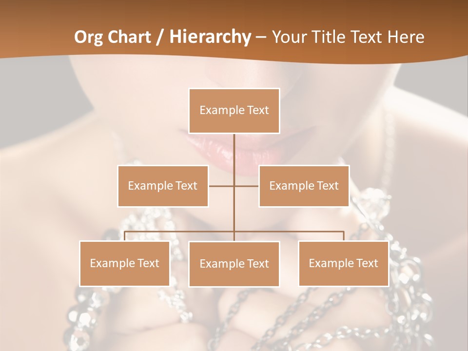 Bright Young Necklace PowerPoint Template