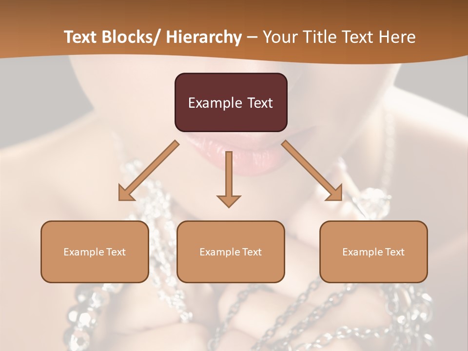 Bright Young Necklace PowerPoint Template