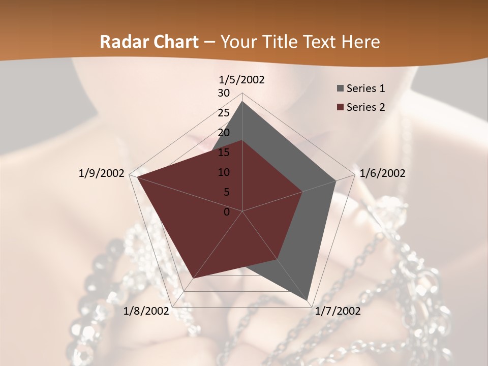 Bright Young Necklace PowerPoint Template