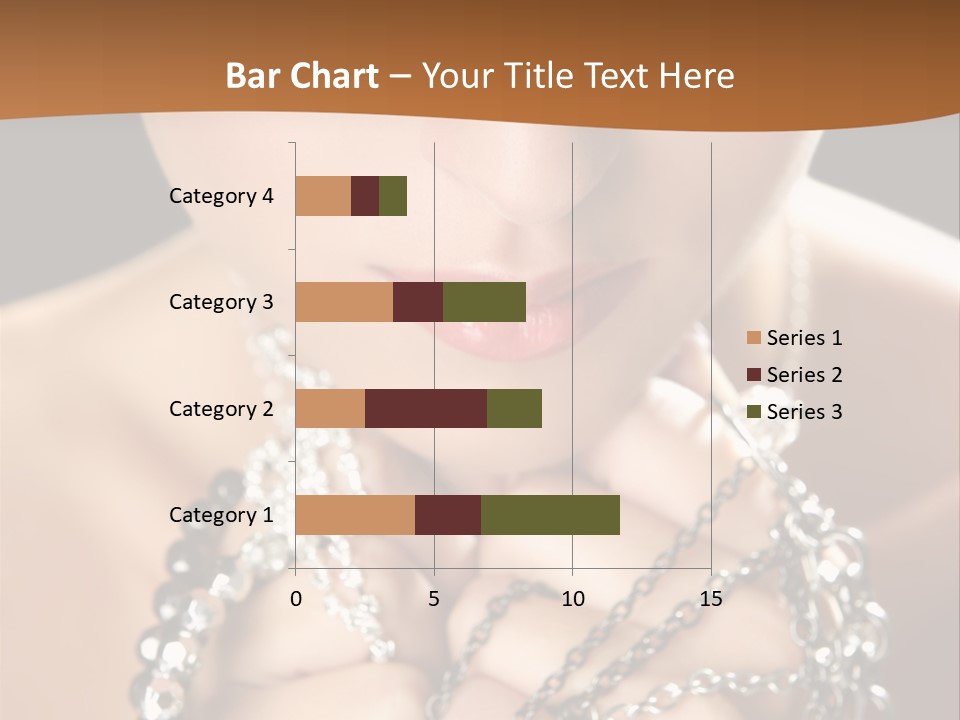 Bright Young Necklace PowerPoint Template