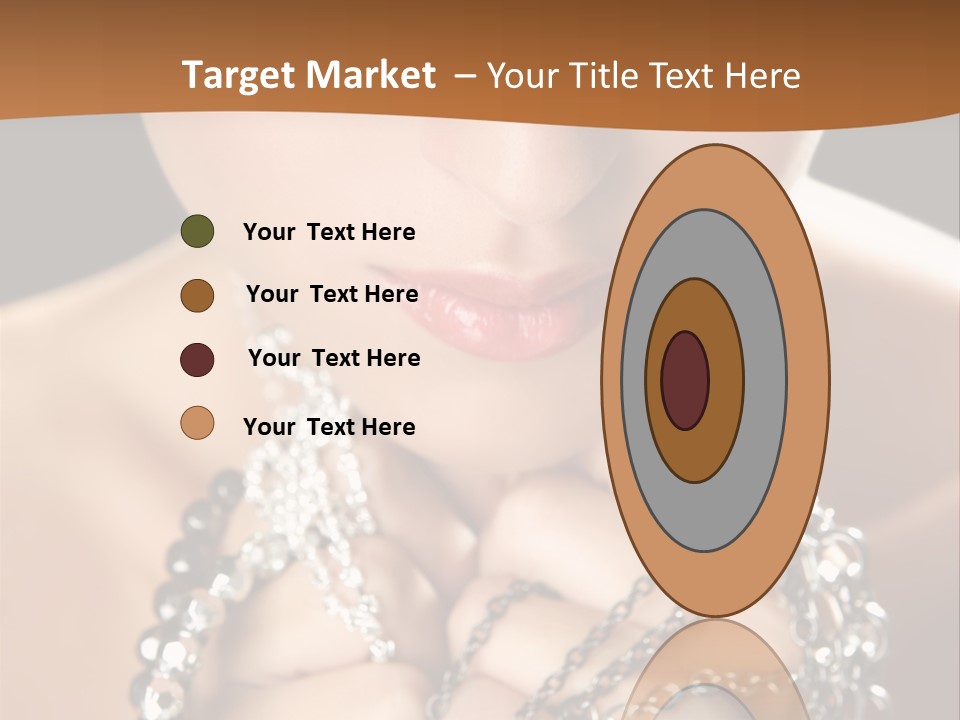 Bright Young Necklace PowerPoint Template