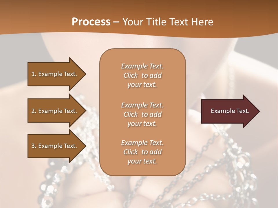 Bright Young Necklace PowerPoint Template