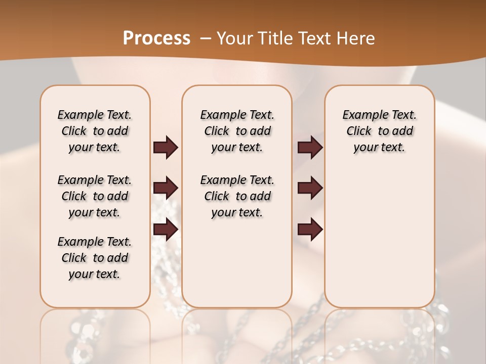 Bright Young Necklace PowerPoint Template