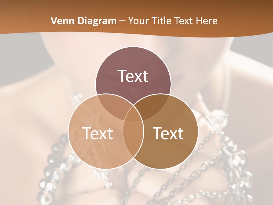 Bright Young Necklace PowerPoint Template