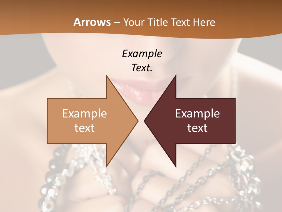 Bright Young Necklace PowerPoint Template