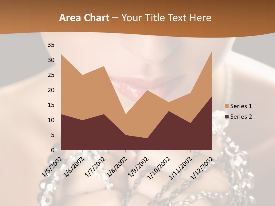 Bright Young Necklace PowerPoint Template