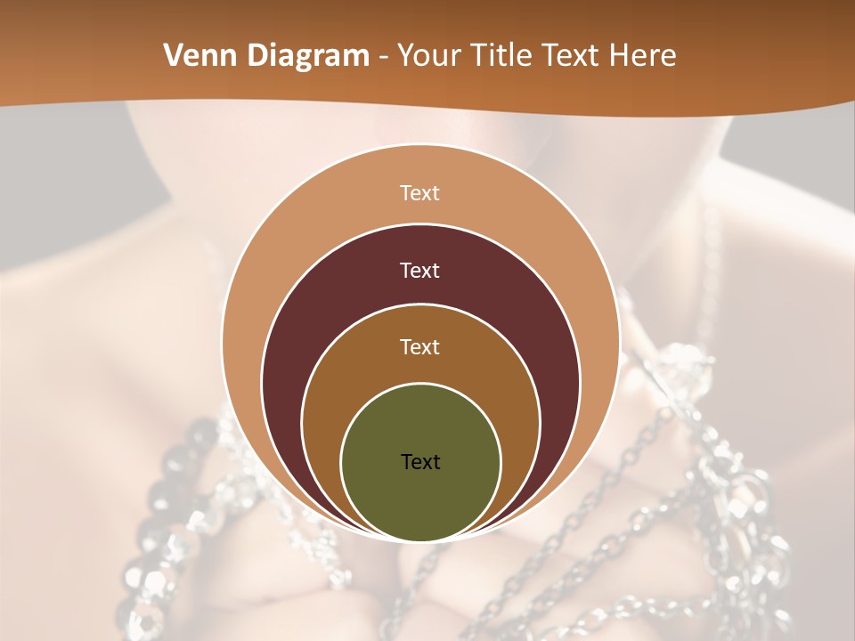 Bright Young Necklace PowerPoint Template