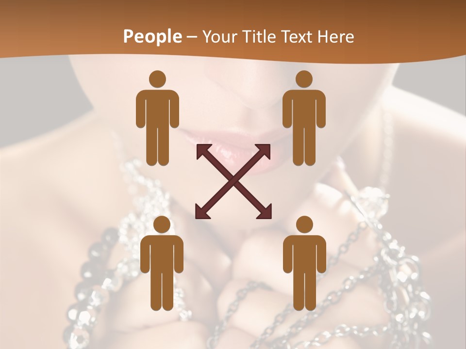 Bright Young Necklace PowerPoint Template