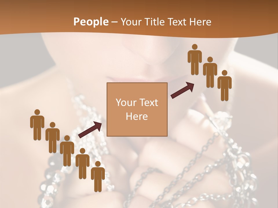 Bright Young Necklace PowerPoint Template