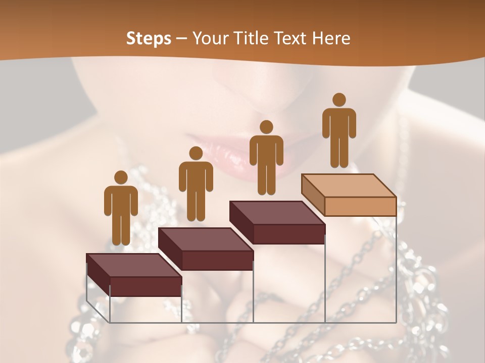 Bright Young Necklace PowerPoint Template