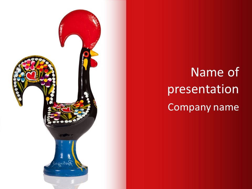 Background Bird Portugal PowerPoint Template