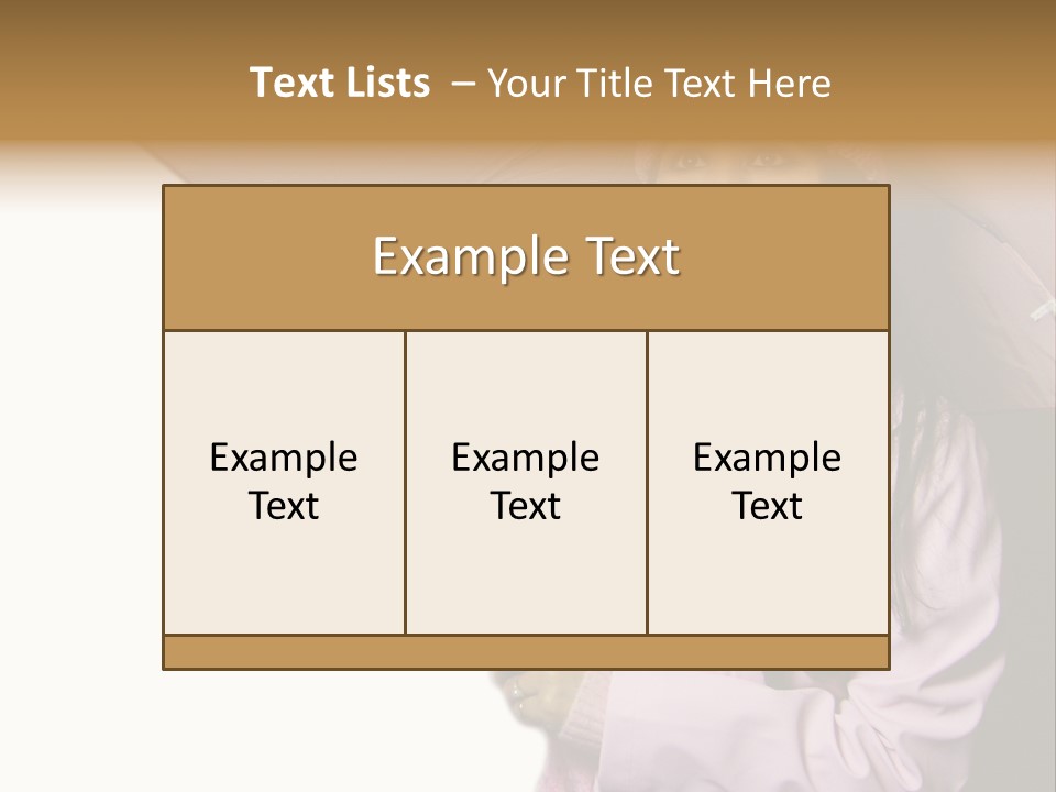 Happy Female Fashion Pretty PowerPoint Template