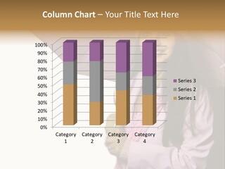 Happy Female Fashion Pretty PowerPoint Template