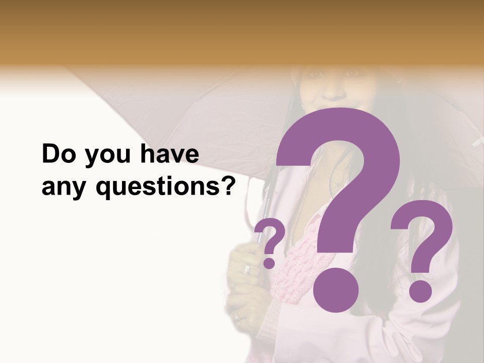 Happy Female Fashion Pretty PowerPoint Template