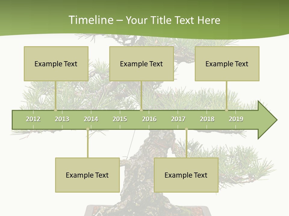 Grow Japanese Nature PowerPoint Template
