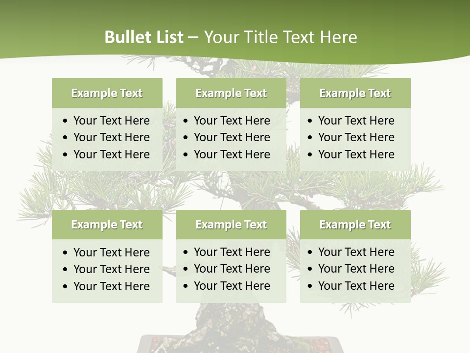 Grow Japanese Nature PowerPoint Template