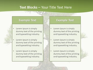 Grow Japanese Nature PowerPoint Template