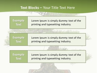 Grow Japanese Nature PowerPoint Template
