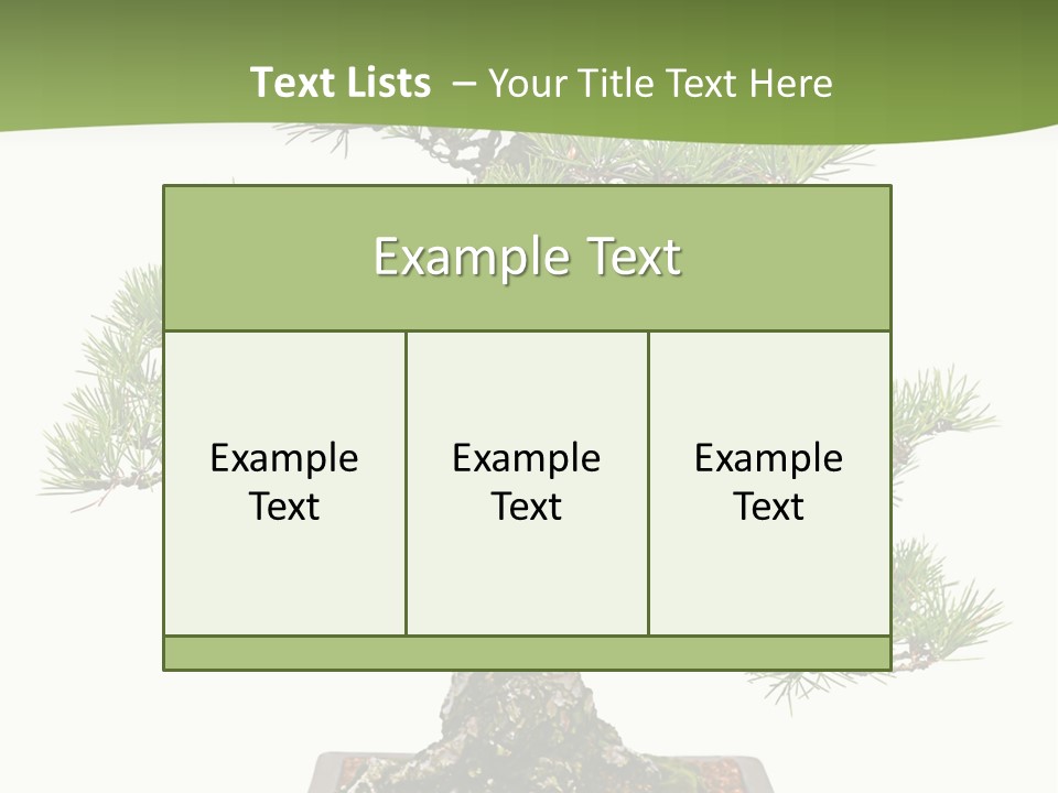 Grow Japanese Nature PowerPoint Template