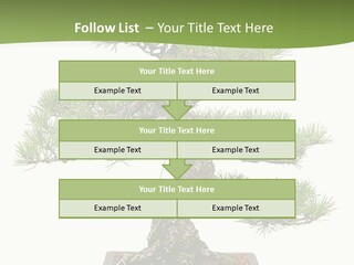 Grow Japanese Nature PowerPoint Template