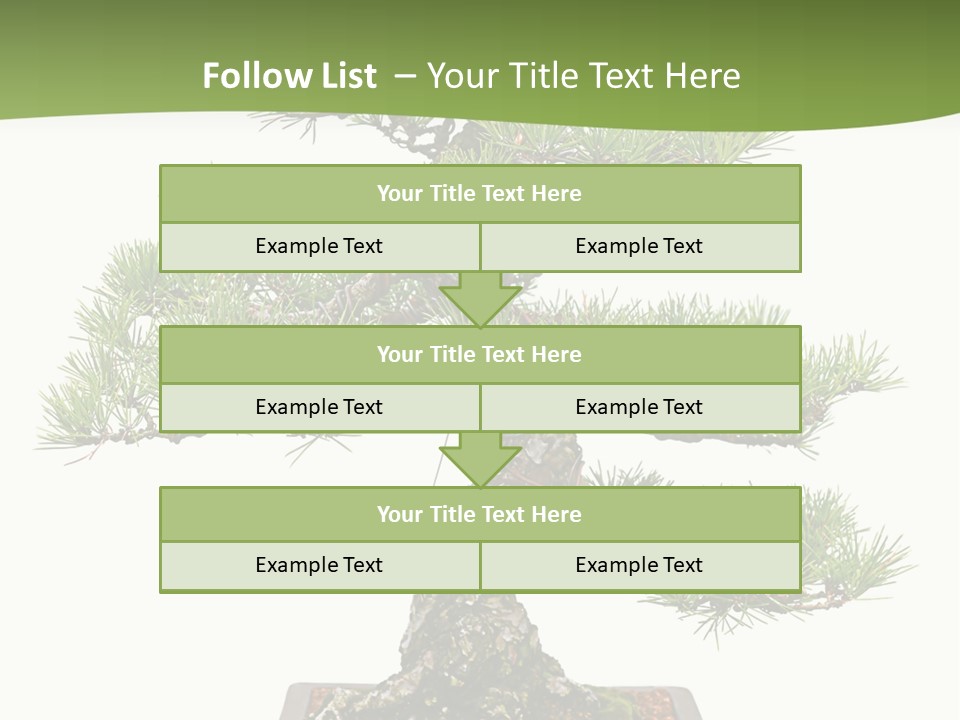 Grow Japanese Nature PowerPoint Template