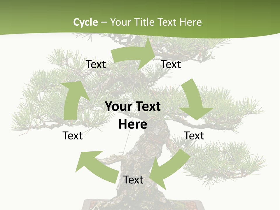 Grow Japanese Nature PowerPoint Template