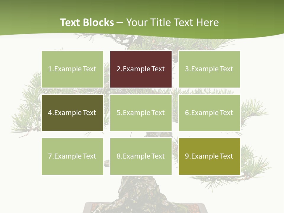 Grow Japanese Nature PowerPoint Template