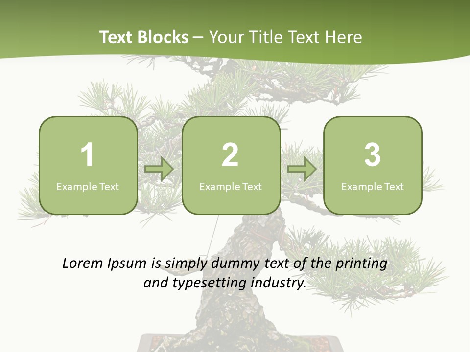 Grow Japanese Nature PowerPoint Template