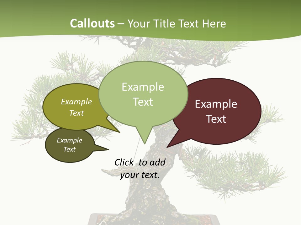 Grow Japanese Nature PowerPoint Template