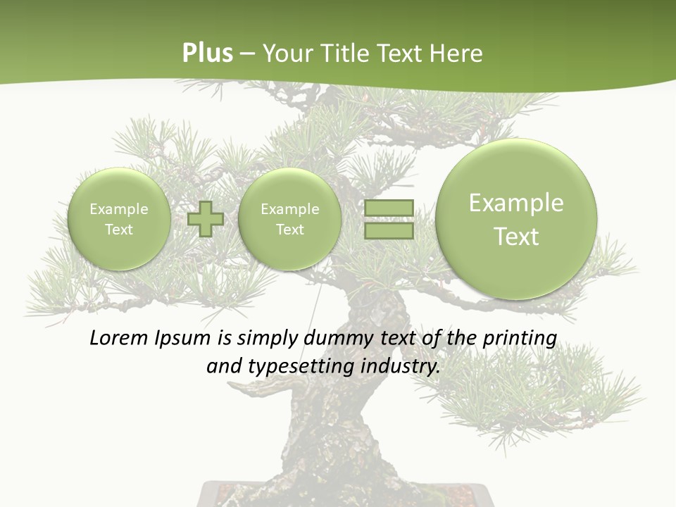 Grow Japanese Nature PowerPoint Template