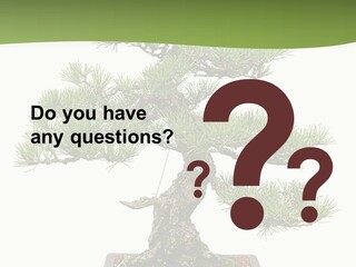 Grow Japanese Nature PowerPoint Template