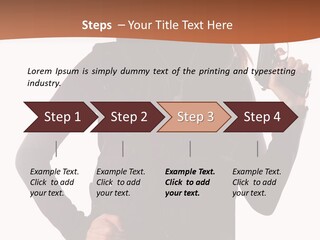 Police Warrior Cop PowerPoint Template