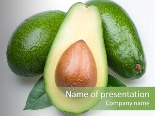 Food Isolated Fruit PowerPoint Template