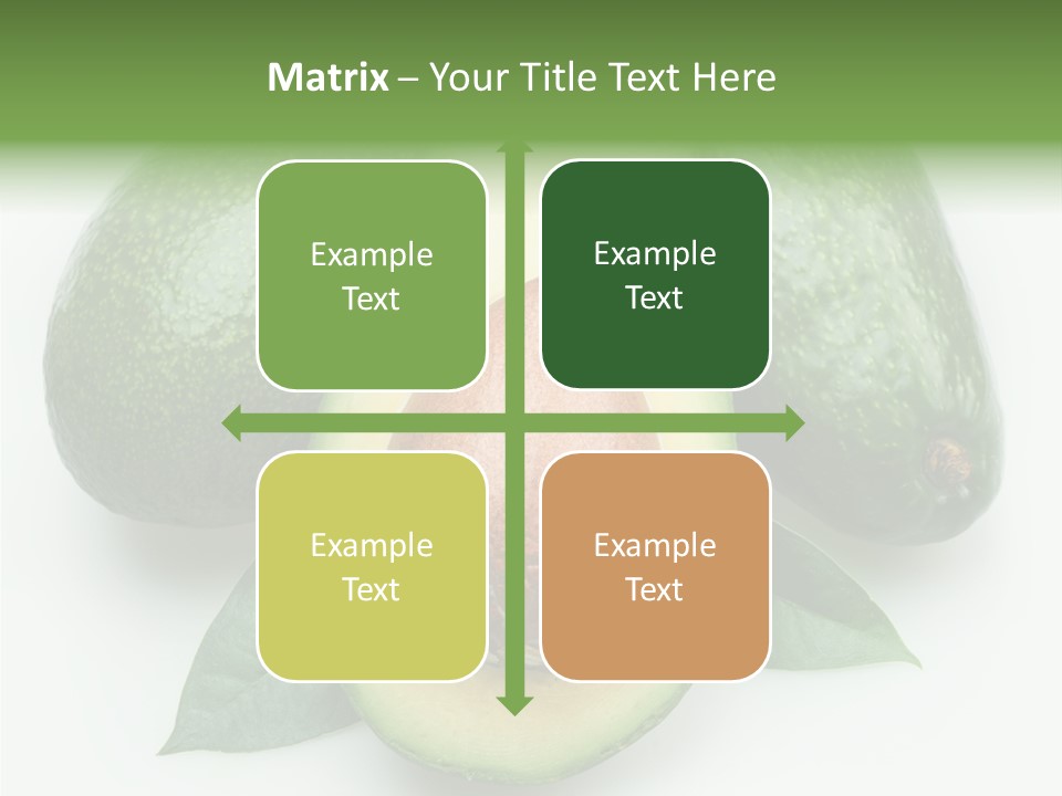 Food Isolated Fruit PowerPoint Template