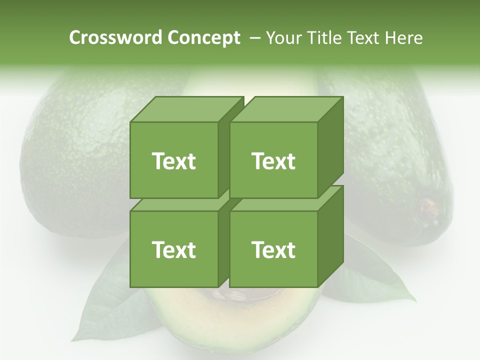 Food Isolated Fruit PowerPoint Template