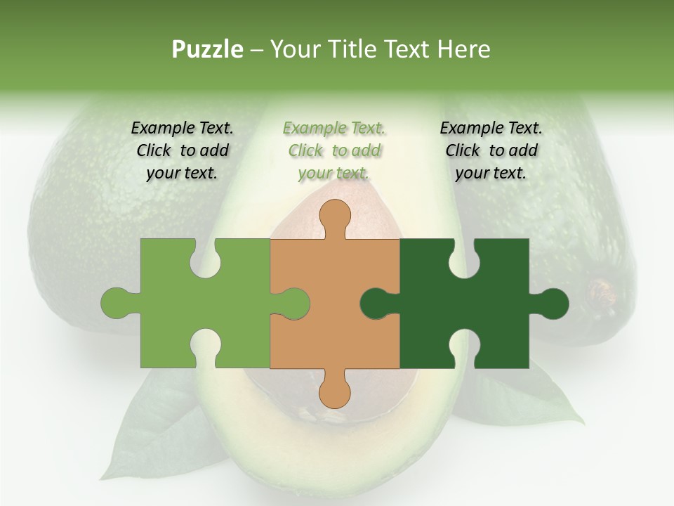 Food Isolated Fruit PowerPoint Template