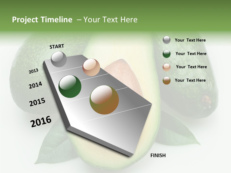 Food Isolated Fruit PowerPoint Template