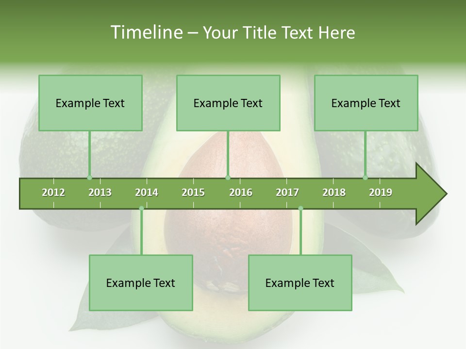 Food Isolated Fruit PowerPoint Template