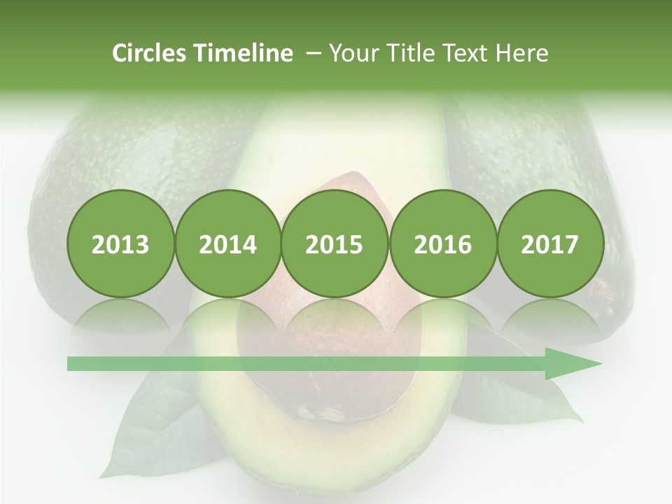 Food Isolated Fruit PowerPoint Template