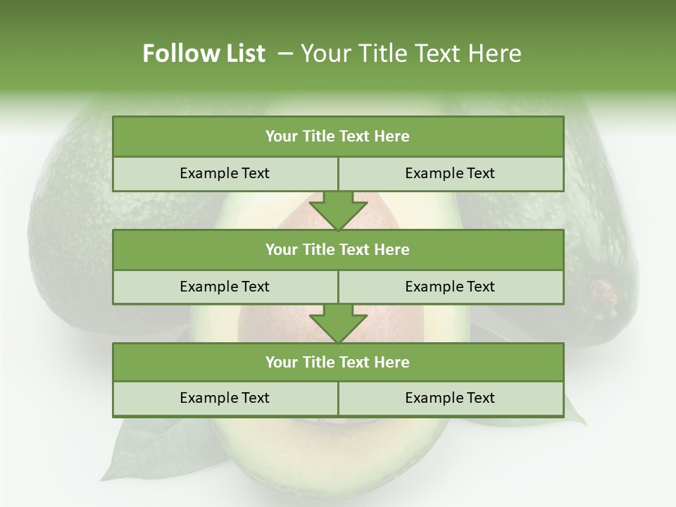 Food Isolated Fruit PowerPoint Template