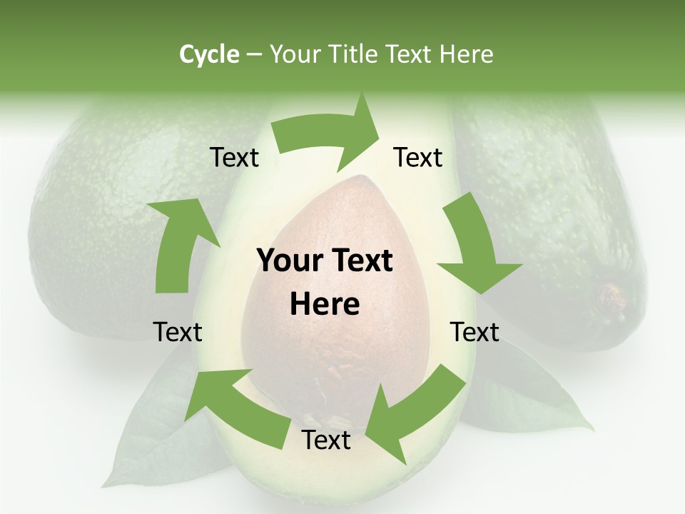 Food Isolated Fruit PowerPoint Template