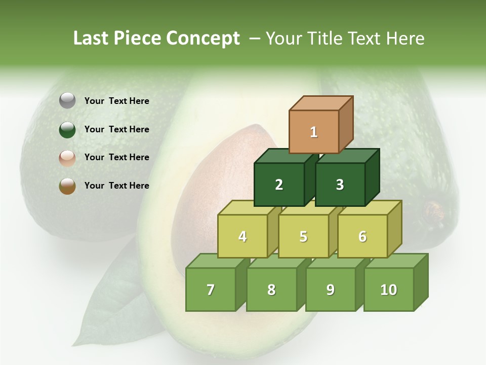 Food Isolated Fruit PowerPoint Template