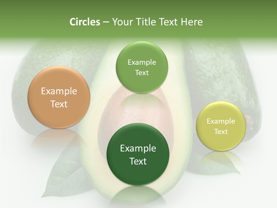 Food Isolated Fruit PowerPoint Template