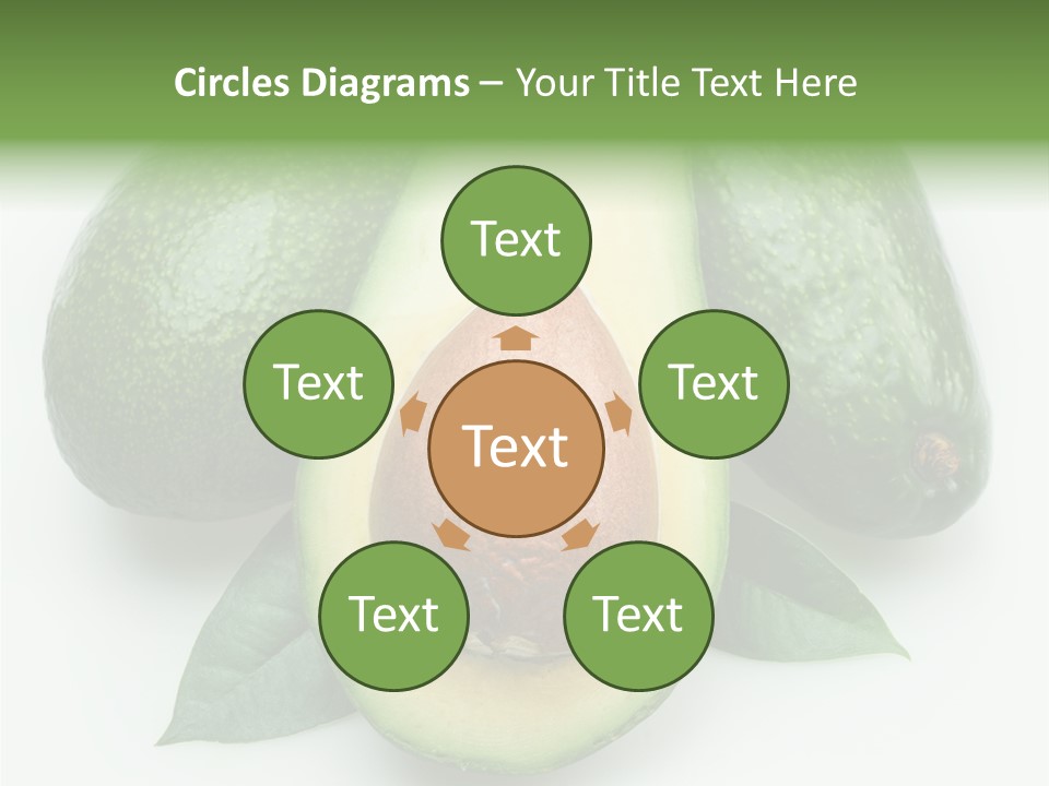 Food Isolated Fruit PowerPoint Template