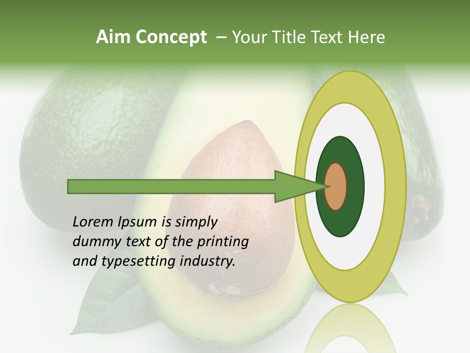 Food Isolated Fruit PowerPoint Template